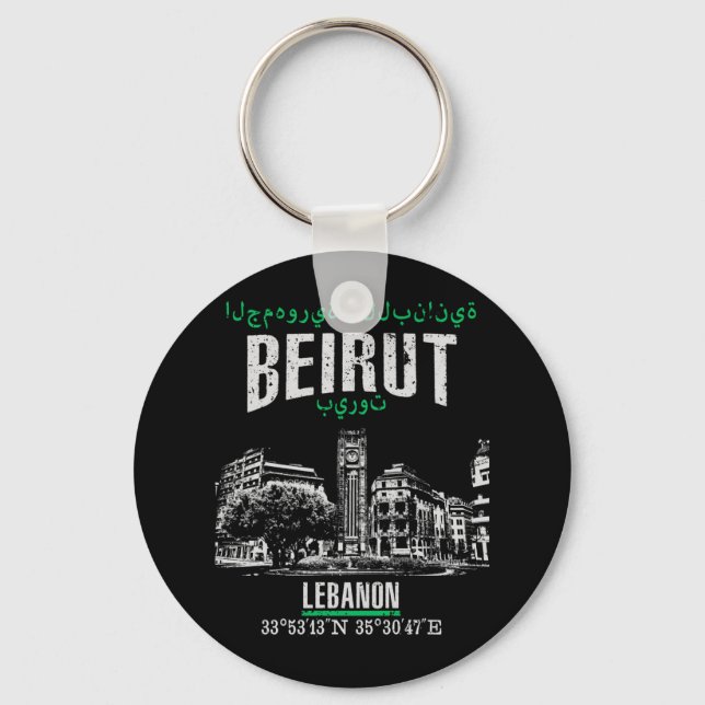 Llavero Beirut (Anverso)