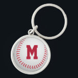 Llavero Béisbol<br><div class="desc">Anillo de claves de béisbol monogramado.</div>