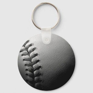 Llavero Béisbol blanco y negro