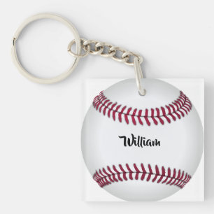Llavero Béisbol con Nombre Personalizado