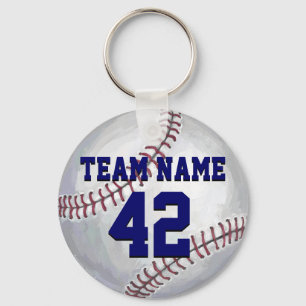 Llavero Béisbol con nombre y número