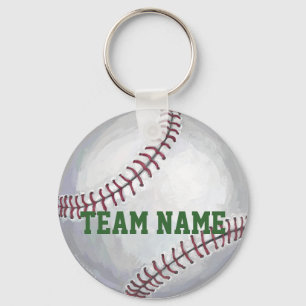 Llavero Béisbol con nombre y número