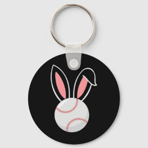 Llavero Béisbol de Pascua Bungalow Ears Fun Béisbol Fan Ea
