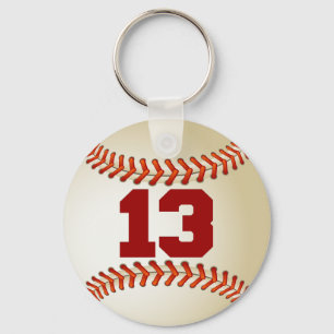 Llavero Béisbol del número 13