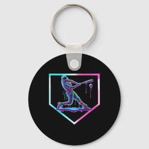 Llavero Béisbol Drip Ice Cream Béisbol Home Plate Boys B