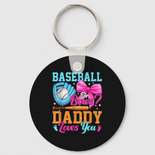 Llavero Béisbol O Lazos A Tu Papá Le Gustas Revelación De