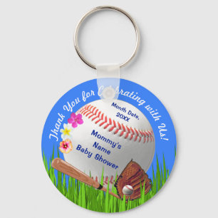 Llavero Béisbol personalizado y personalizado: Baby Shower