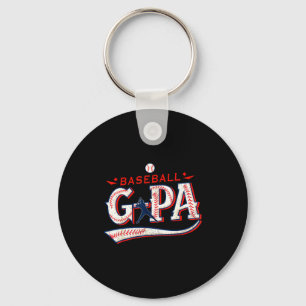 Llavero Béisbol Retro G-pa Feliz Día del Padre Para Hombre