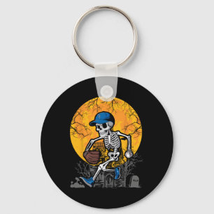 Llavero Béisbol Skeleton Halloween Hombres Niños Béisbol