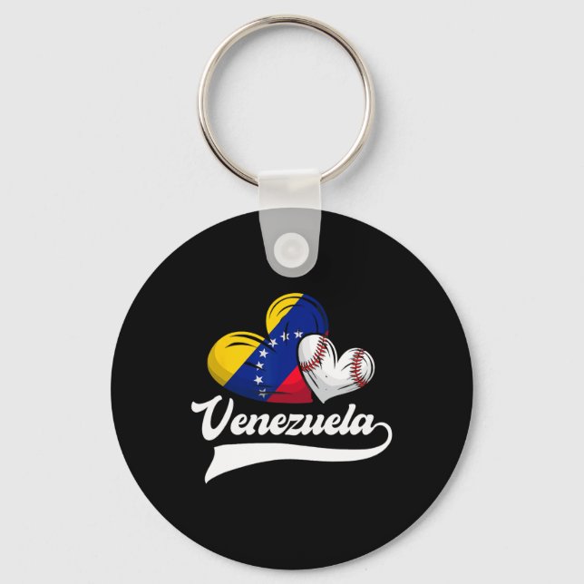 Llavero Béisbol venezolano Bandera de Venezuela (Anverso)