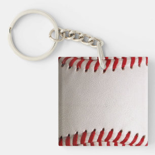 Llavero Béisbol y Softbol Costura Roja