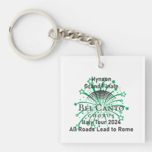 Llavero Bel Canto Italia Tour Keychain