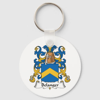 Llavero Belanger Family Crest
