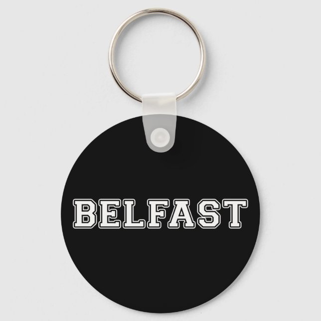 Llavero Belfast (Anverso)