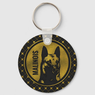 Llavero Belga de oro Malinois - Mechelaar - Maligator