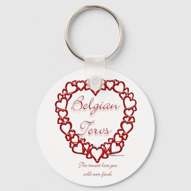 Llavero Belga Terv True Love - Keychain (Anverso)