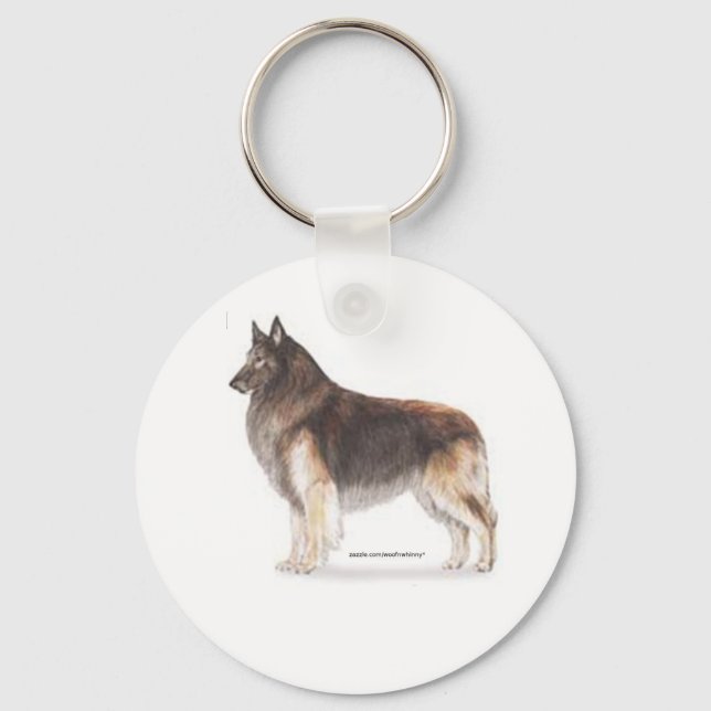 Llavero Belgian Tervuren (Anverso)