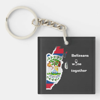 Llavero Belizeans Wine Together Shirt