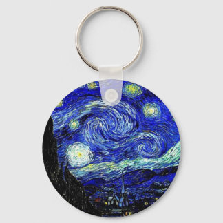 Llavero Bella Artes nocturno vVan Gogh Starry