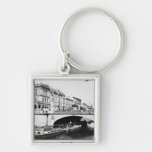 Llavero Belleza-Alliance tiende un puente sobre, Berlín, (Frente)