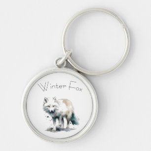 Llavero Belleza ártica: personalizado de Winter Fox