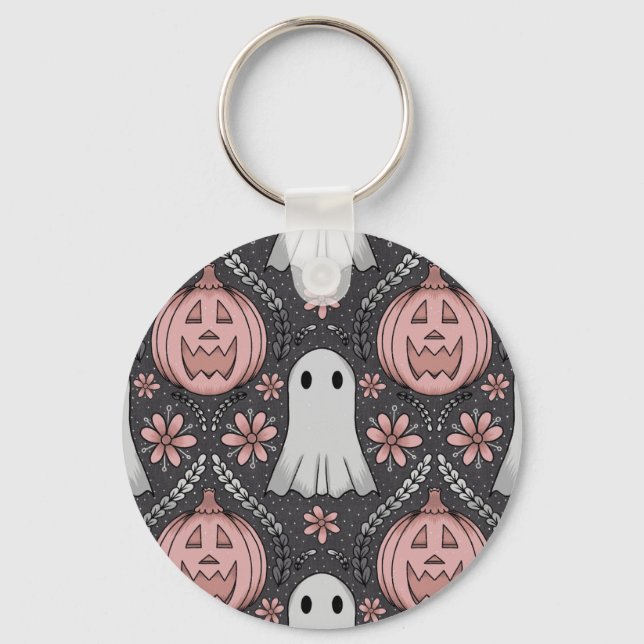 Llavero Belleza de Halloween  (Anverso)
