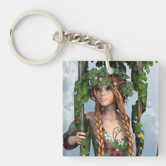 Llavero Belleza de verano (Frente)