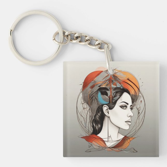 Llavero belleza revelada (Frente)