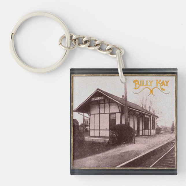 Llavero Bellmore de Billy Kay CD Cover Square Keychain (Frente)