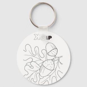 Llavero bellota cirílica serbia