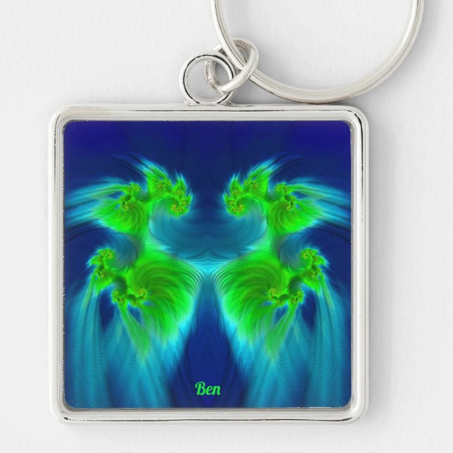 Llavero BEN ~ Blue Green MIST ~ (Frente)