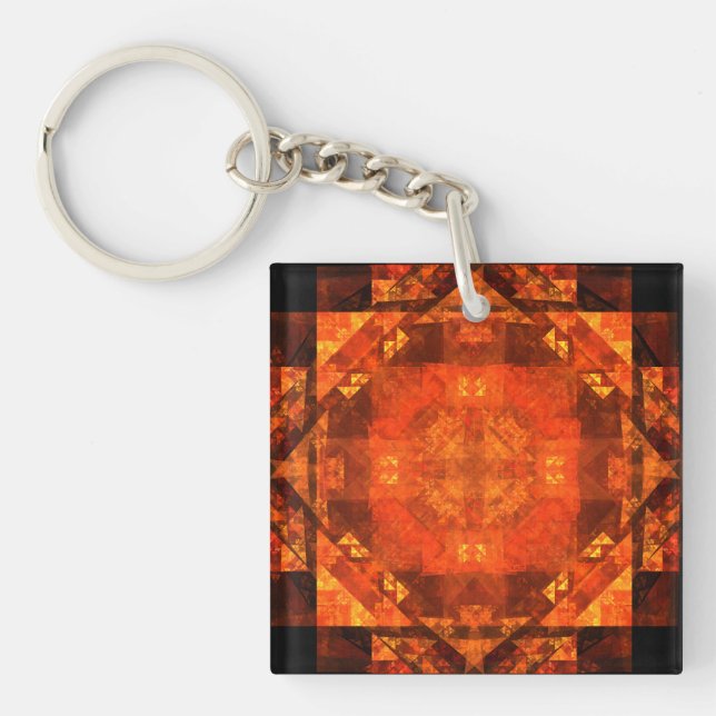 Llavero Bendición del arte abstracto (Frente)