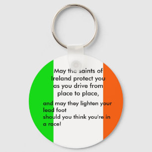 Llavero Bendición del conductor irlandés