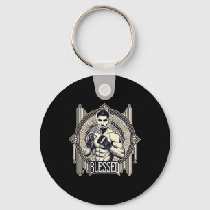 Llavero Bendita Mma Bjj Kickboxing Muay Thai Boxing Cage F