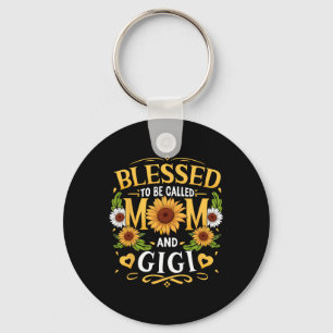 Llavero Bendita Por Ser Llamada Mamá Y Madre Girasol Gigi