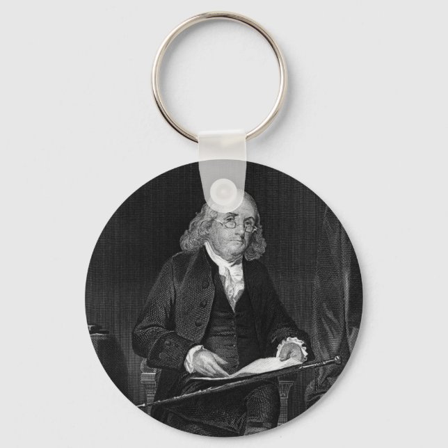 Llavero Benjamin Franklin (Anverso)