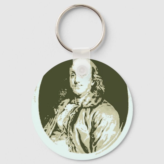 Llavero Benjamin Franklin (Anverso)