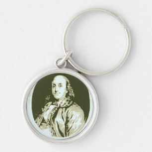 Llavero Benjamin Franklin