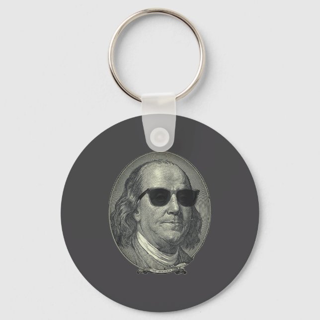 Llavero Benjamin Franklin The Benjamin Its All About  (Anverso)