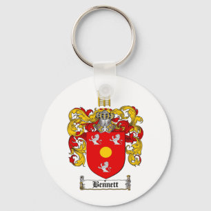 LLAVERO BENNETT FAMILIAR CREST - BENNETT COAT OF ARMS