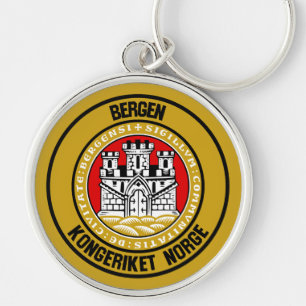Llavero Bergen Round Emblem