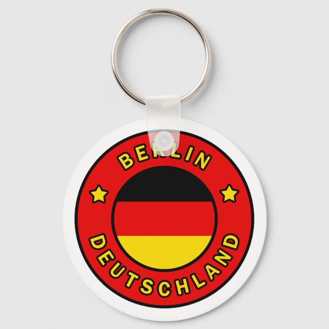 Llavero Berlín Deutschland (Anverso)