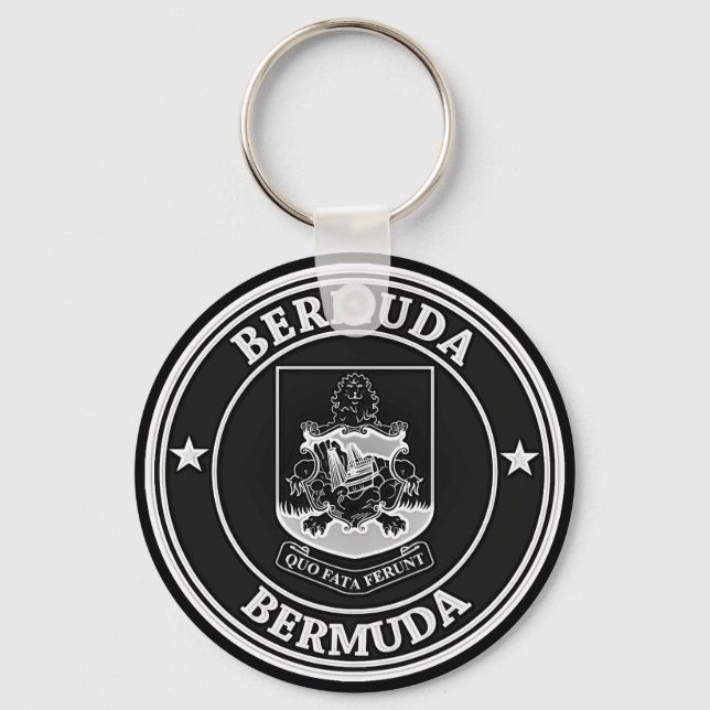 Llavero Bermuda redonda Emblem (Anverso)