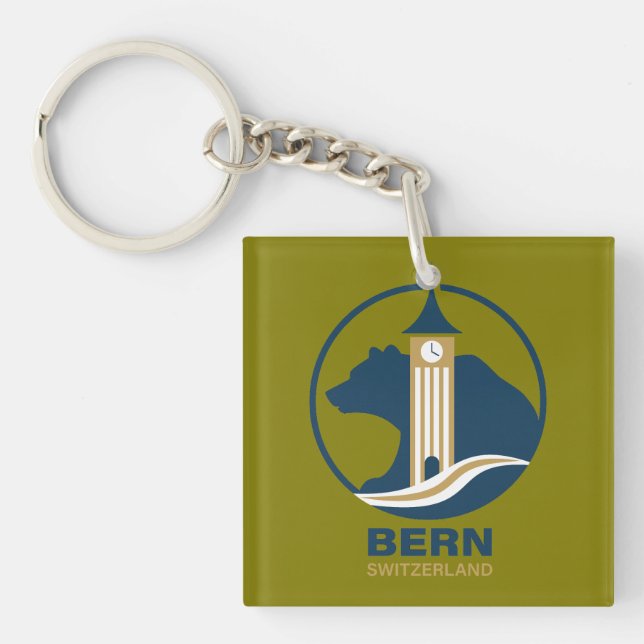 Llavero Bern Switzerland Europe (Frente)
