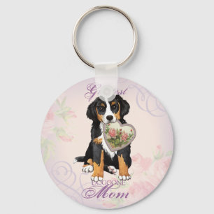 Llavero Berner Heart Mom