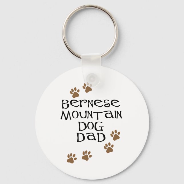 Llavero Bernese Mountain Dog Dad (Anverso)