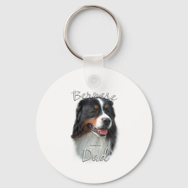 Llavero Bernese Mountain Dog Dad 2 (Anverso)