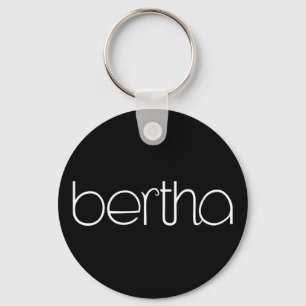 Llavero Bertha white Keychain