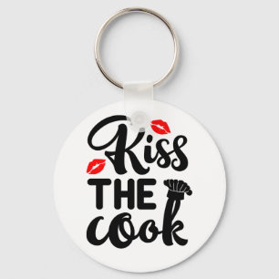 Llavero Besa al Cocinero, Cocina, Repostería, Chef Panader