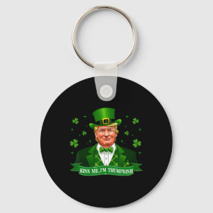 Llavero Bésame divertido Trump 2024 Patrick Day Patriotic 